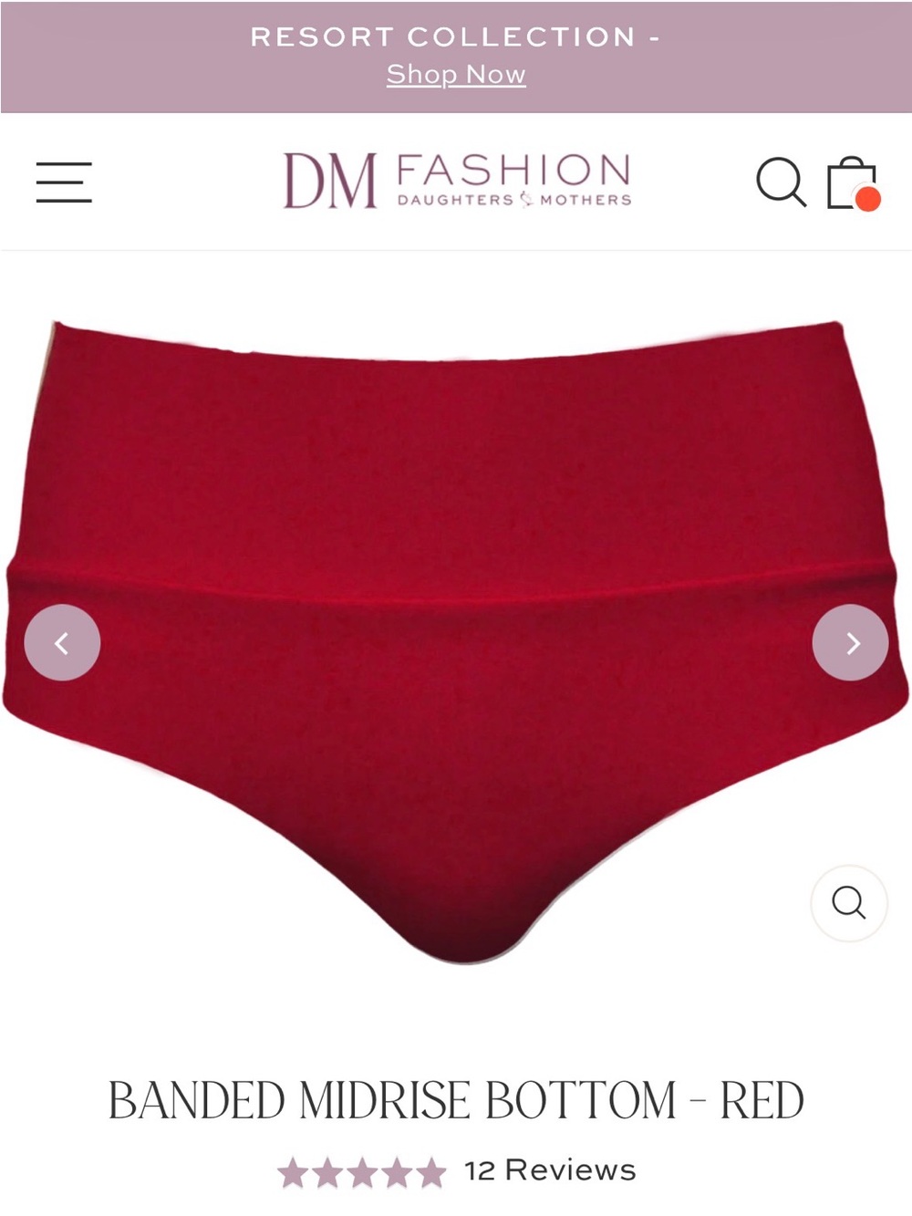 DM Fashion Women’s Red Ruffle Halter Tankini & Bottoms Size Medium - Like New - Picture 3 of 12
